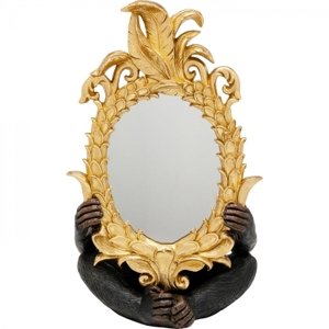 KARE Design Stolní zrcadlo Hidden Monkey 22x36cm