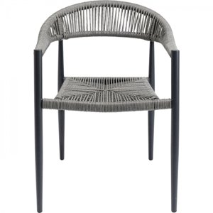 KARE Design Jídelní židle s područkami Cala Pi Grey