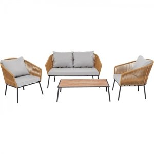 KARE Design Set zahradního nábytku Elba Quattro  (set 4 kusů)
