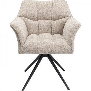 KARE Design Otočná židle Thinktank - bílá