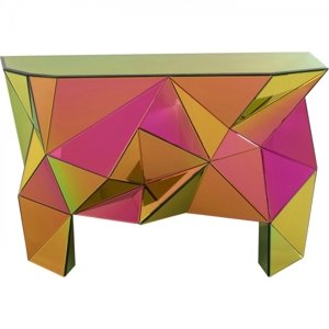 KARE Design Toaletní stolek Prisma - barevný, 127cm