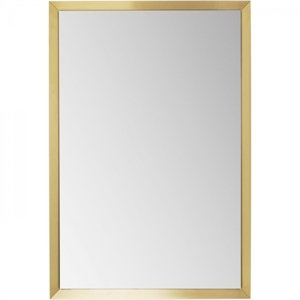 KARE Design Nástěnné zrcadlo Arezzo mosaz 80x120cm