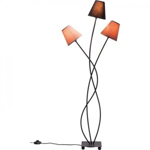 KARE Design Stojací lampa Flexible Mocca Tre
