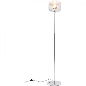 KARE Design Stojací lampa Goblet Ball - chrom