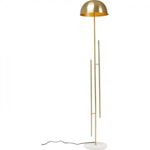 KARE Design Stojací lampa Solo - mosaz