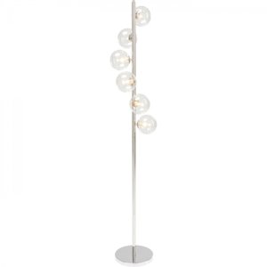 KARE Design Stojací lampa Scal Balls - chrom, 160cm