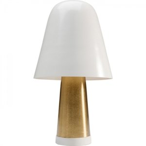 KARE Design Stolní lampa Kadea - bílá, 38cm