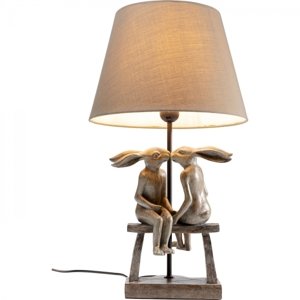 KARE Design Stolní lampa Animal Zaječí láska 53cm
