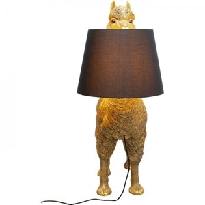 KARE Design Stojací lampa Alpaca zlatá 108cm