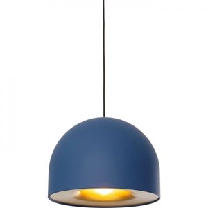 KARE Design Lustr Zen modrý Ø40cm