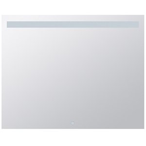 Bemeta Design Zrcadlo s LED horním osvětlením 1000 × 800 mm, dotykový senzor - 101201147