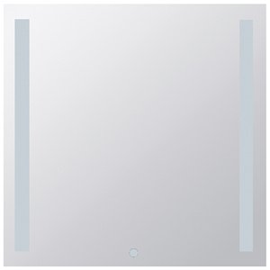 Bemeta Design Zrcadlo s LED bočním osvětlením 800 × 800 mm, dotykový senzor - 101301127