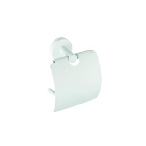 Bemeta Design WHITE: Držák toaletního papíru s krytem - 104112014