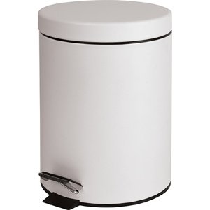 Bemeta Design WHITE: Odpadkový koš, 5 l - 104315014