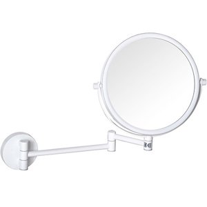 Bemeta Design WHITE: Kosmetické zrcátko oboustranné, ø 200 mm - 112201514