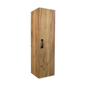 BPS-koupelny Doplňková koupelnová skříňka vysoká Agria GO V 30 – zlatý dub