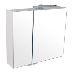 BPS-koupelny Zrcadlová skříňka závěsná s LED osvětlením Bellinda NEW 70 ZS