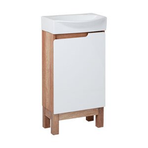 BPS-koupelny Koupelnová skříňka s keramickým umyvadlem Doris 40 P