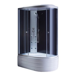 BPS-koupelny Hydromasážní box HYD-A02 120 L, 120x80 levý bez sauny