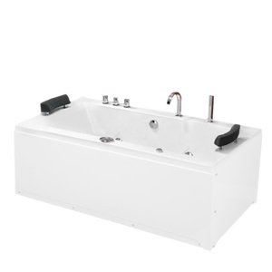 BPS-koupelny Hydromasážní vana HYD-RA640 180x90 bez ohřevu vody