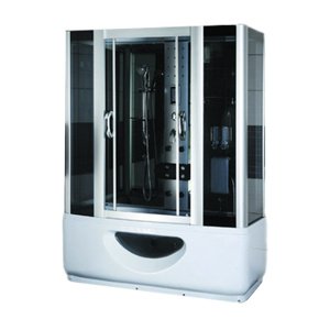 BPS-koupelny Hydromasážní box HYD-O99B 145x85, bez sauny v kombinaci s hydromasážní vanou