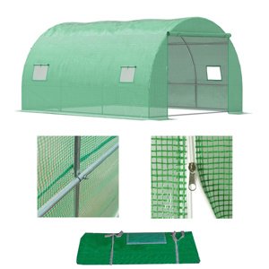 BPS-koupelny Zahradní fóliovník HYD-ZF2-04G, 4x2,5 m, zelený