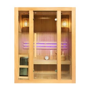 BPS-koupelny Finská sauna Relax HYD-3665 150x110, 3-4 osob