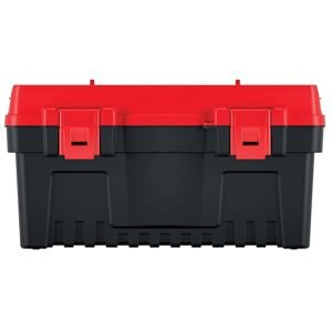 Prosperplast Kufr na nářadí + přihrádky ve víku EVO červený kód produktu: KEV5025-3020, rozměry (cm): 47,6x26x25,6, nosnost (kg): 12