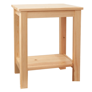 Kondela Noční stolek, dřevo / přírodní, FOSIL