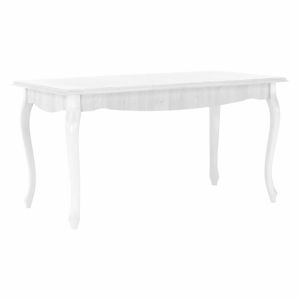 Kondela Jídelní stůl DA19, sosna bílá, 146x76 cm, VILAR