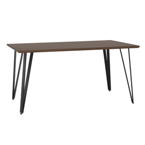 Kondela Jídelní stůl, dub / černá, 150x80 cm, FRIADO