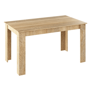 Kondela Jídelní stůl, dub sonoma, 140x80 cm, GENERAL NEW