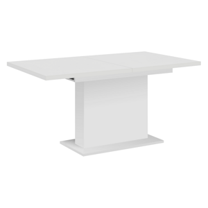 Kondela Jídelní stůl, bílá, 160-200x90 cm, BOBA