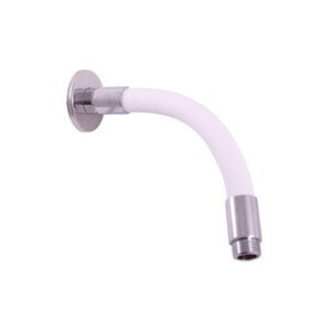 Slezák - RAV Držák flexibilní boční pro hlavovou sprchu - bílý MD0741B Barva: Bílá/chrom, kód produktu: MD0741B