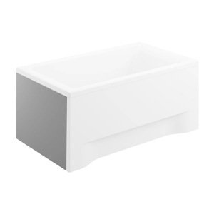 Univerzální boční krycí panel bílý k obdélníkové vaně Polimat Barva: Bílá, Varianta: Panel boční UNI 70x54 W KPS - 00801, K vanám: CAPRI 120x70