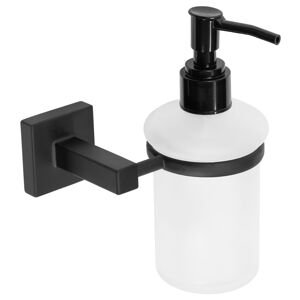 Zásobník na mýdlo REA 322197 bílý/černý mat