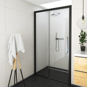 Roth Posuvné sprchové dveře ECD2L_ECD2P pro instalaci do niky Varianta: šířka dveří: 150 cm, orientace: Pravá (dveře s pevným postranním dílem vpravo), kód produktu: ECD2P 1500 - 565-150000P-00-02, profily: brillant, výplň: transparent