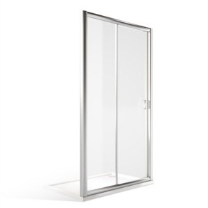 Roltechnik Outlet XXL posuvné sprchové dveře MD2 pro instalaci do niky Varianta: šířka: 130 cm, kód produktu: MD2-1300 - 547-1300000-00-02, profily: brillant, výplň: transparent