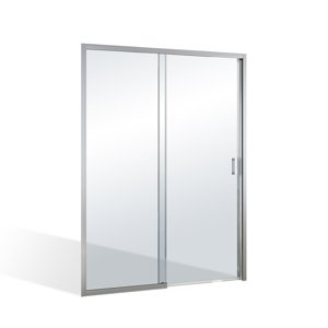 Roltechnik Outlet Posuvné sprchové dveře LYG2L_LYG2R pro instalaci  do niky, stříbrný Varianta: šířka: 120 cm, orientace: Levá - (LYG2L/1200 - 1135008298), Barva profilů a typ výplně: stříbrná, výplň: transparent