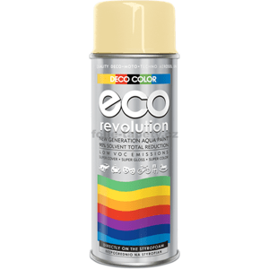 DecoColor Barva ve spreji ECO lesklá, RAL 400 ml Výběr barev: RAL 1015 béžová