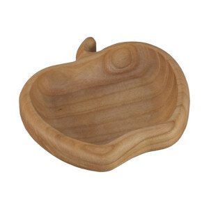 FK Dřevěná miska ve tvaru jablka