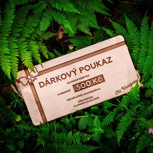FK Dřevěný osobní dárkový poukaz - 20 x 10 cm, Přírodní