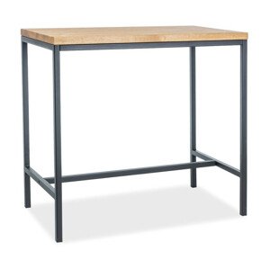 Casarredo Barový stůl METRO dřevo/kov
