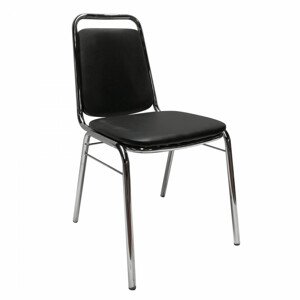 Tempo Kondela Konferenční židle ZEKI - černá ekokůže + kupón KONDELA10 na okamžitou slevu 3% (kupón uplatníte v košíku)