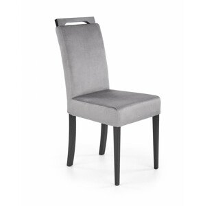 ATAN Jídelní židle CLARION 2 - černá/Monolith 85 - II.jakost