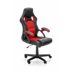 Halmar Kancelářská židle BERKEL - černá/červená
