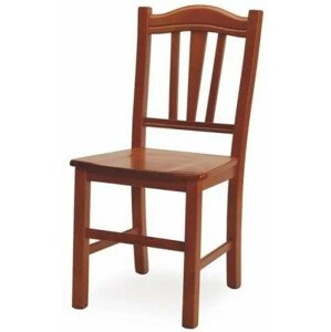 MIKO Dřevěná židle Silvana masiv - třešeň