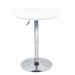 ATAN Barový stůl s nastavitelnou výškou BRANY NEW - bílá - II.jakost