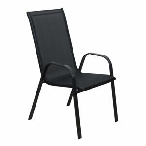 Tempo Kondela Židle ALDERA - tmavě šedá/černá + kupón KONDELA10 na okamžitou slevu 3% (kupón uplatníte v košíku)