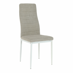 Tempo Kondela Židle COLETA NOVA - béžová/bílá + kupón KONDELA10 na okamžitou slevu 3% (kupón uplatníte v košíku)